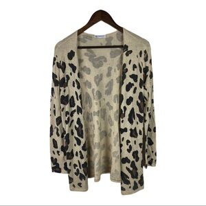 Cents of Style lightweight Leopard Print cardigan